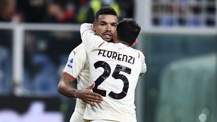 Messias Florenzi AC Milan Genoa-Milan 0-3 Serie A 2021-2022