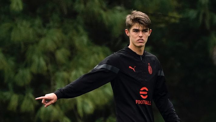 Charles De Ketelaere AC Milan allenamento Milanello
