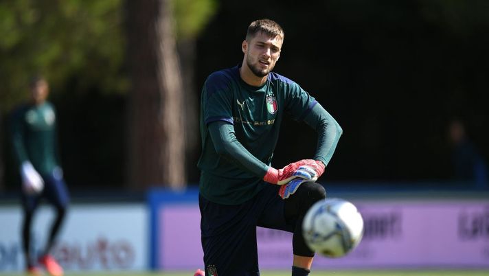 TIRRENIA, ITALY - AUGUST 31:Alessandro Plizzari of Italy U19 during the Italy U21 Training Session on August 31, 2021 in Tirrenia, Italy. (Photo by Alessandro Sabattini/Getty Images) Milan, lo stop di tre mesi e attenti al nuovo terzo portiere per il fantacalcio - immagine 1