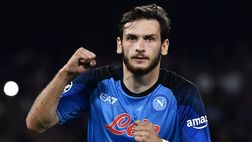 Gazzetta: “Kvaratskhelia-Napoli, presto summit: rinnovo fino al 2028 e ingaggio raddoppiato”