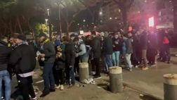 Napoli-Barcellona, clima rovente all’esterno del Maradona: la situazione