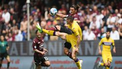 FINALE – Disastro viola a Salerno, finisce 2-1. Si inceppa la corsa all’Europa