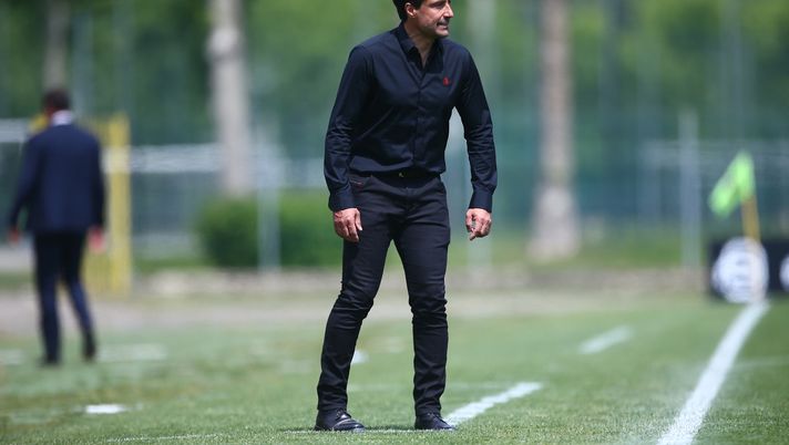Federico Giunti, tecnico del Milan Primavera (credits: acmilan.com) 