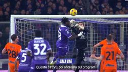 Sommer-Nzola, il Var: “Sfioricchia il pallone, pugno contestuale. Rigore per imprudenza”