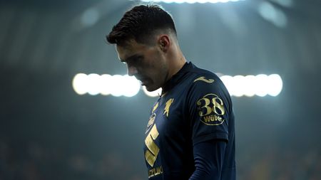 UDINE, ITALY - FEBRUARY 06: Josip Brekalo of Torino FC looks on during the Serie A match between Udinese Calcio and Torino FC at Dacia Arena on February 06, 2022 in Udine, Italy. (Photo by Alessandro Sabattini/Getty Images) Brekalo