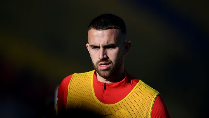 PARMA, ITALY - MARCH 14:Borja Mayoral of AS Roma during the Serie A match between Parma Calcio and AS Roma at Stadio Ennio Tardini on March 14, 2021 in Parma, Italy. (Photo by Alessandro Sabattini/Getty Images) PARMA, ITALY - MARCH 14:Borja Mayoral of AS Roma during the Serie A match between Parma Calcio and AS Roma at Stadio Ennio Tardini on March 14, 2021 in Parma, Italy. (Photo by Alessandro Sabattini/Getty Images)