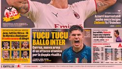 Prima Pagina, La Gazzetta dello Sport: “Potere Ibra! Milan 2-1 a Roma”