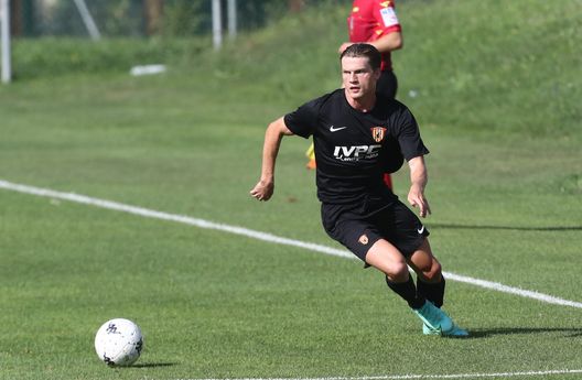 CASCIA, ITALY - JULY 29: Daam Foulon of Benvento during Pre Season Friendly match between Reggina and Benevento on July 29, 2021 in Cascia, Italy. (Photo by Maurizio Lagana/Getty Images) CASCIA, ITALY - JULY 29: Daam Foulon of Benvento during Pre Season Friendly match between Reggina and Benevento on July 29, 2021 in Cascia, Italy. (Photo by Maurizio Lagana/Getty Images)