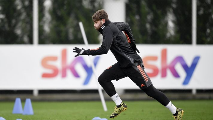 BARCELONA, SPAIN - DECEMBER 07: Juventus player Manolo Portanova ahead of the UEFA Champions League Group G stage match between Juventus and FC Barcelona at Camp Nou on December 07, 2020 in Barcelona, Spain. (Photo by Daniele Badolato - Juventus FC/Juventus FC via Getty Images) BARCELONA, SPAIN - DECEMBER 07: Juventus player Manolo Portanova ahead of the UEFA Champions League Group G stage match between Juventus and FC Barcelona at Camp Nou on December 07, 2020 in Barcelona, Spain. (Photo by Daniele Badolato - Juventus FC/Juventus FC via Getty Images)