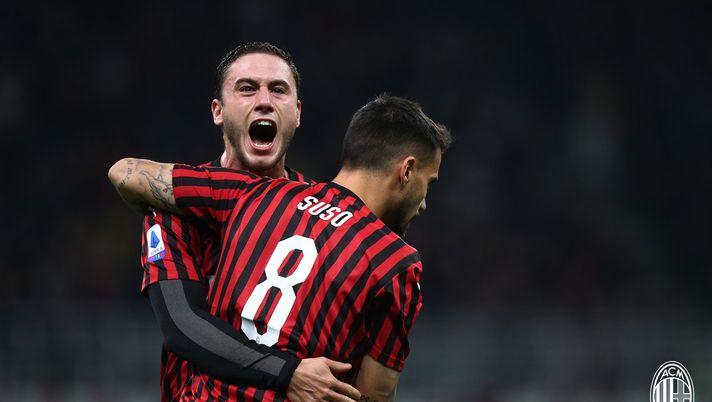 Jesus Fernandez Suso e Davide Calabria, Milan, @acmilan 