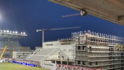 Curva sud, sempre peggio: sequestrato il cantiere dello stadio Euganeo