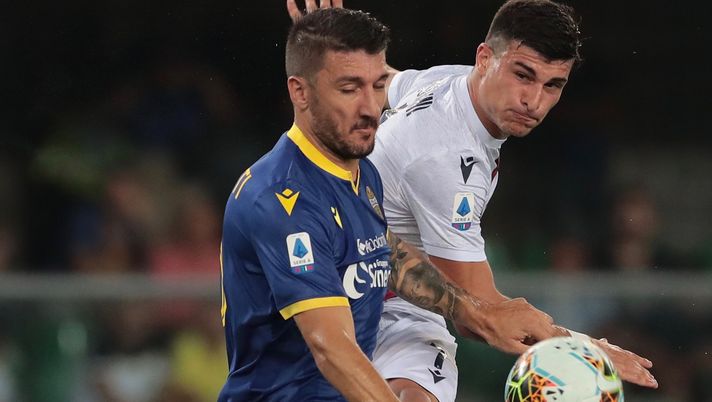 Salvatore Bocchetti, difensore dell'Hellas Verona (credits: GETTY Images) 