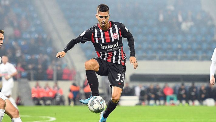 André Silva, Eintracht Francoforte, foto eintracht.de André Silva, Eintracht Francoforte, foto eintracht.de
