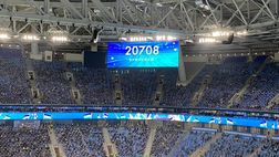Zenit San Pietroburgo, porte aperte a più di 20.000 tifosi nel suo stadio!