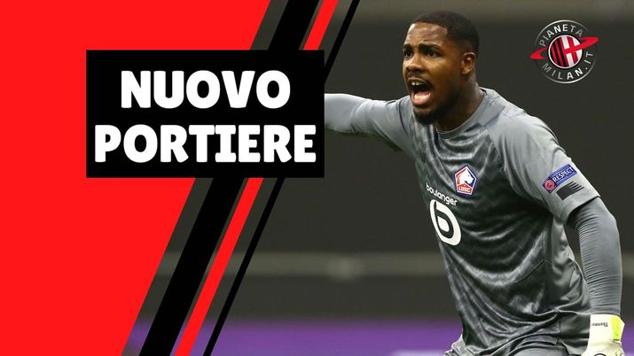 Mike Maignan (portiere Lille) è il primo acquisto del Milan per il calciomercato estivo 2021 | AC Milan News (Getty Images) 