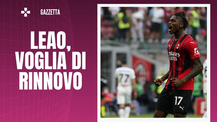 Rafael Leao, attaccante del Milan (getty images)