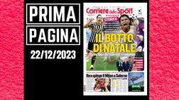 Prima pagina Corriere dello Sport: “Superlega il botto di Natale”