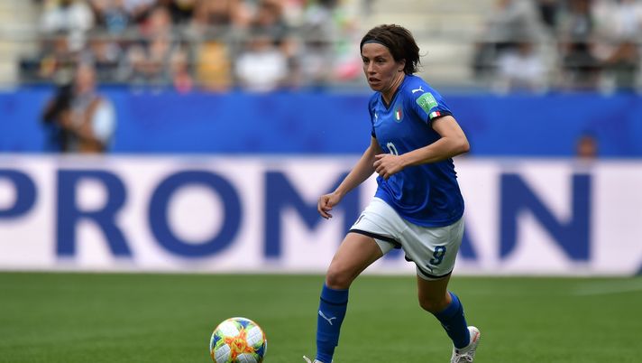 Daniela Sabatino, attaccante del Milan Femminile e dell'Italia (credits: Getty Images) 