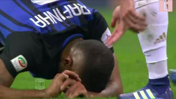 VIDEO, mancato rosso a Pjanic: le immagini del fallo su Rafinha in Inter-Juventus 2018
