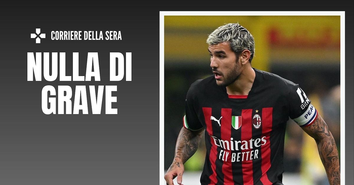 Infortunio Theo Hernández filtra ottimismo sulle sue condizioni