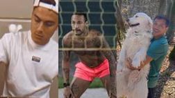 VIDEO, da Dybala e CR7 a Neymar: ecco cosa fanno i calciatori in quarantena