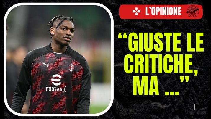 Rafael Leao AC Milan Milan-Atalanta 1-1 Serie A 2023-2024