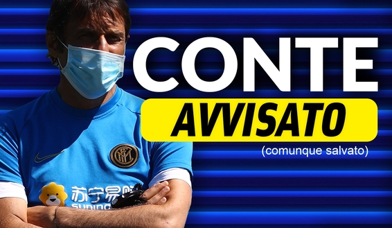 Inter News, Conte avvisato (comunque salvato) Inter News, Conte avvisato (comunque salvato)