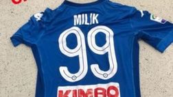 Milik regala la maglia a Florenzi dopo il suo messaggio di solidarietà: “Grazie Arek!” |FOTO