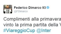 Dimarco: “Complimenti all’Inter primavera per la partita in Viareggio Cup”