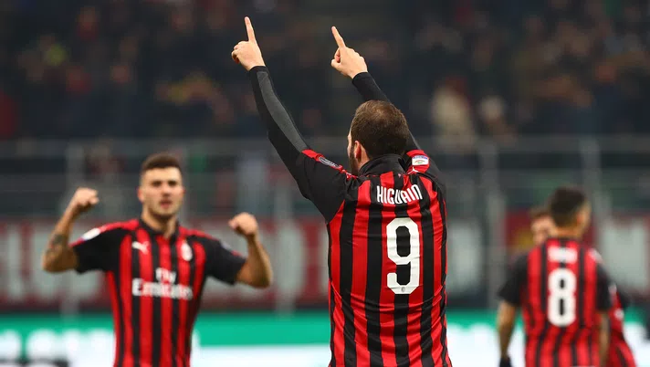 Gonzalo Higuain, attaccante del Milan