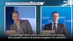 VIDEO UEFA, Ceferin sulla Superlega: “Prima l’annunciano in pandemia, ora in guerra!”