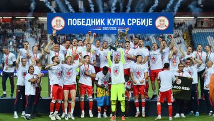 Belgrado, Stankovic dopo Mou: Stella Rossa doblete nel derby di Coppa di Serbia Belgrado, Stankovic dopo Mou: Stella Rossa doblete nel derby di Coppa di Serbia - immagine 1