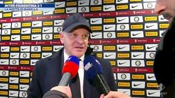 Fiorentina, Iachini: “Concesso poco all’Inter”. Benassi: “Fosse entrata la palla di Vlahovic…”