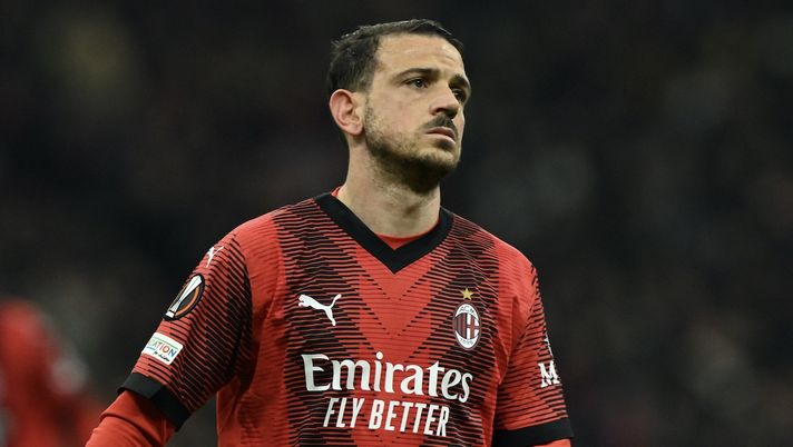 Alessandro Florenzi AC Milan Milan-Slavia Praga 4-2 Europa League 2023-2024
