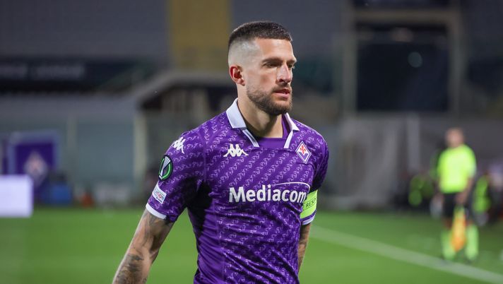 GERMOGLI PH: 14 MARZO 2024 FIRENZE STADIO ARTEMIO FRANCHI UEFA CONFERENCE LEAGUE FIORENTINA VS MACCABI HAIFA NELLA FOTO BIRAGHI Biraghi: “Loro non erano scarsi, parlare dopo è facile. Contenti per Dodò” - immagine 1