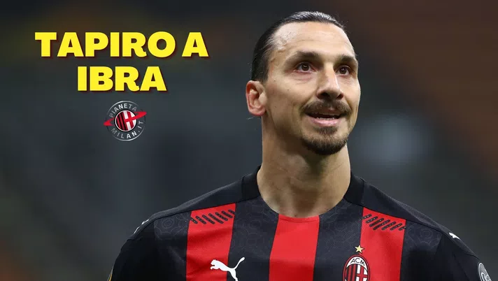 Zlatan Ibrahimovic (attaccante AC Milan) ha ricevuto il tapiro d'oro da Striscia La Notizia (credits: Getty images)