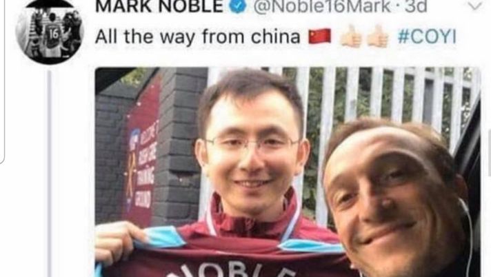 Il tifoso al capitano: non siamo tutti cinesi... Il tifoso al capitano: non siamo tutti cinesi...