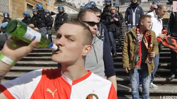 VIDEO Roma-Feyenoord, dalla vittoria in Conference all’assalto della “Barcaccia”