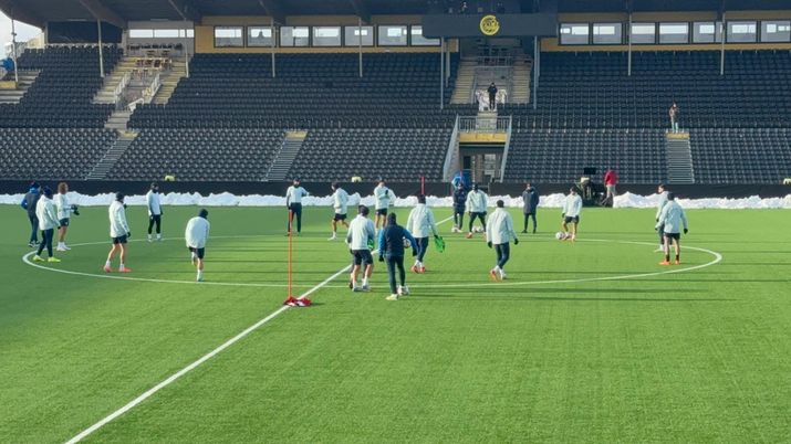 Rifinitura Bodo/Glimt-Lazio Rifinitura Bodo/Glimt-Lazio