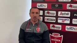 VIDEO Monza, Brocchi: “Contro il Brescia ci giochiamo la Serie A. Altri risultati? Rispondo così”