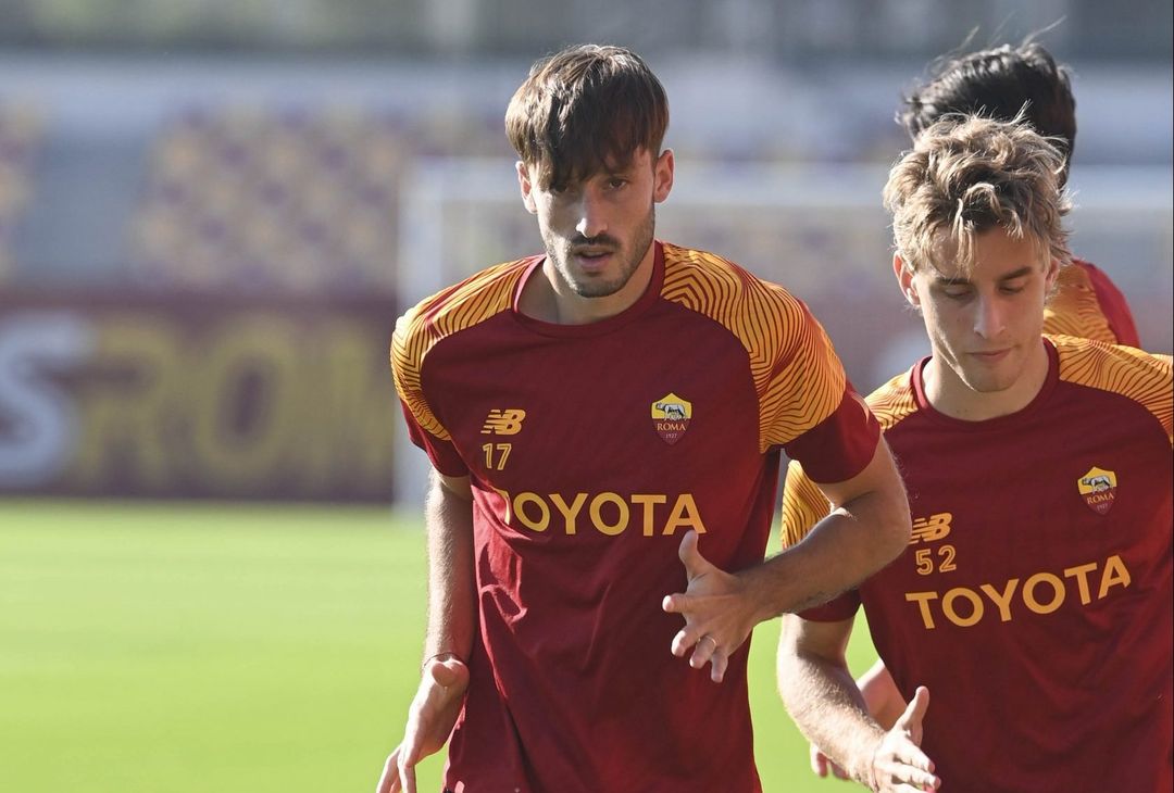 Trigoria, ripresa in vista della Samp: in campo Zaniolo e Karsdorp – FOTO GALLERY - immagine 18