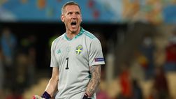 Europei, Olsen ancora imbattuto: la Svezia batte 1-0 la Slovacchia