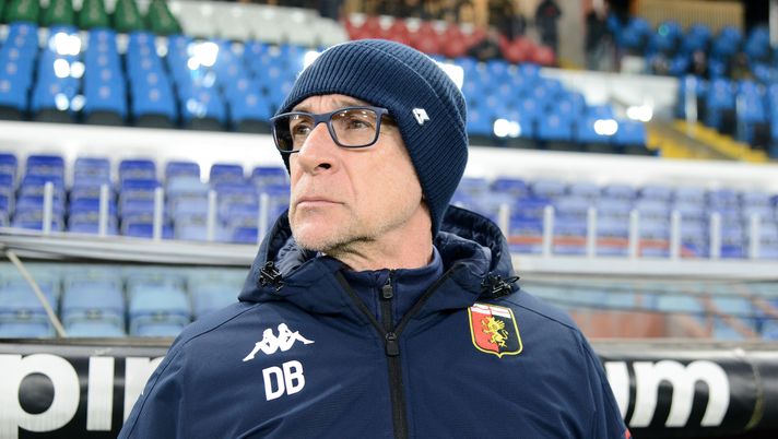 GENOA, ITALY FEBRUARY 6: Davide Ballardini head coach of Genoa CFC during the Serie A match between Genoa CFC and SSC Napoli- Serie A at Stadio Luigi Ferraris on February 6, 2021 in Genoa, Italy. (Photo by Paolo Rattini/Getty Images) 