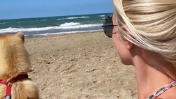 Lady Lopez ha già nostalgia dell’estate. Daniela: “Sarà l’ultimo bagno dell’anno?”