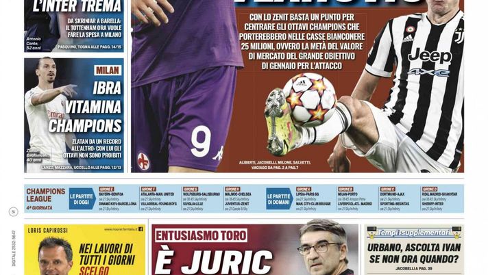 EDICOLA TS / Spurs, ecco Conte! L’Inter trema. Il Tottenham vuole fare spesa a Milano EDICOLA TS / Spurs, ecco Conte! L’Inter trema. Il Tottenham vuole fare spesa a Milano - immagine 1