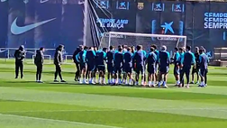 Barcellona, seduta di rifinitura in vista del Napoli: out Ferran. C’è Raphinha