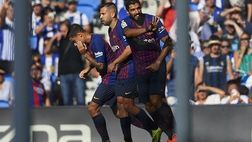 Il Barcellona vince ancora: 2-1 in rimonta sulla Real Sociedad