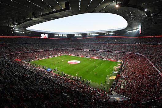MUNICH, GERMANY - AUGUST 26:  General view of the stadium prior to the Bundesliga match between Bayern Muenchen and Werder Bremen at Allianz Arena on August 26, 2016 in Munich, Germany.  (Photo by Lennart Preiss/Bongarts/Getty Images) 