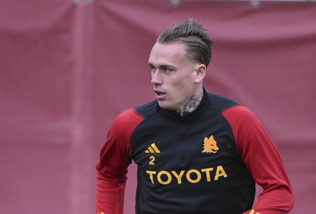 Roma, la rifinitura a Trigoria in vista dell’Inter – FOTOGALLERY - immagine 36