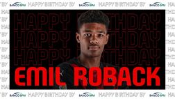 Roback diventa maggiorenne: gli auguri del Milan sui social